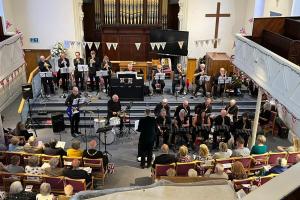 Celebration of the Queens Platinum Jubilee with the Bridport Big Band